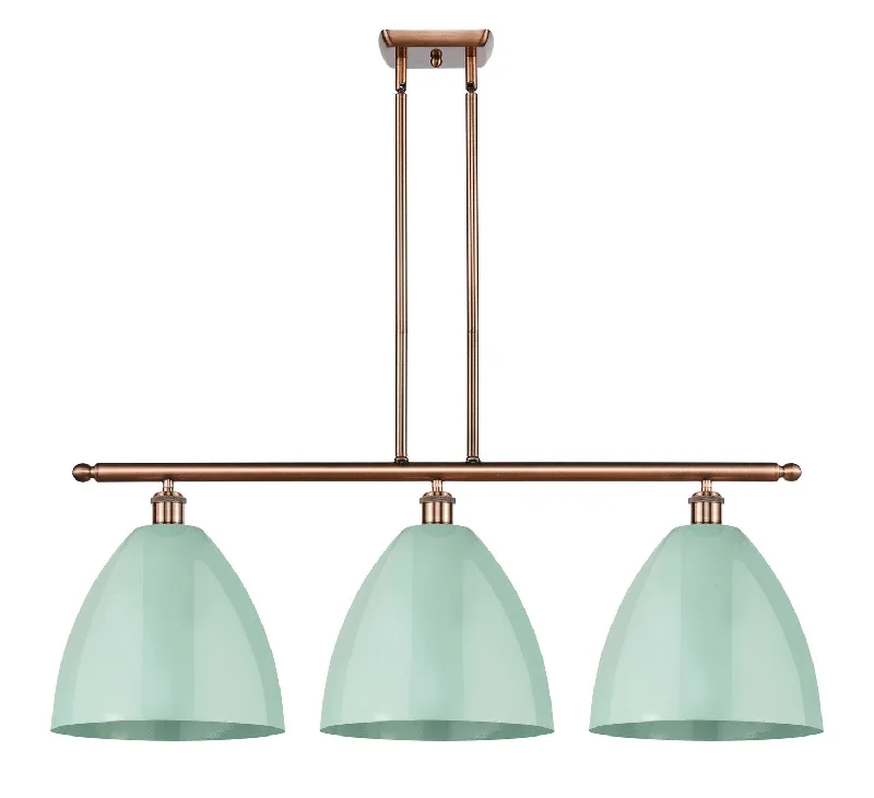 Industrial Lighting for Textile MillsBallston Three Light Island Pendant