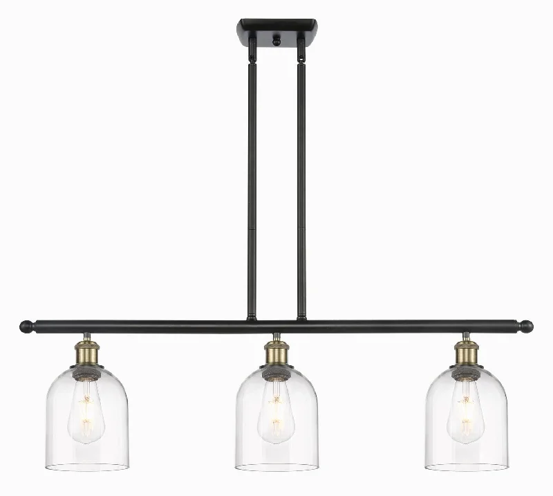 Industrial Ceiling - Mounted Lighting for Assembly PlantsBallston Three Light Island Pendant