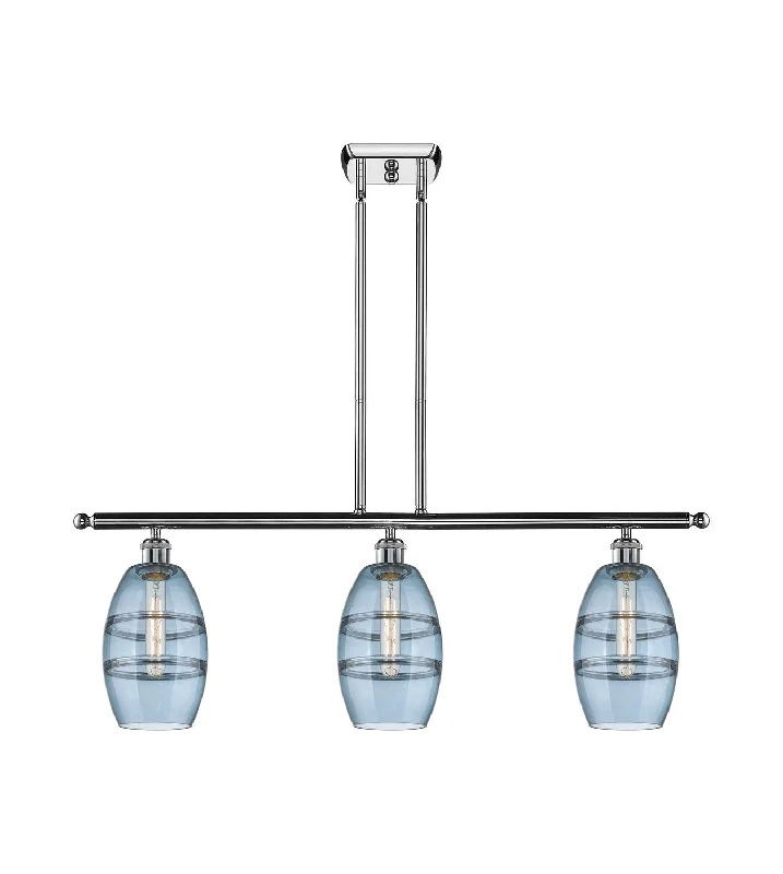 Industrial Lighting for Textile MillsBallston Three Light Island Pendant
