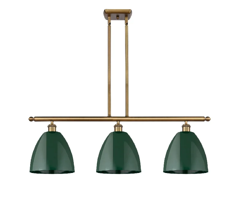 Low - Bay Industrial Lighting Fixtures for Small FactoriesBallston Three Light Island Pendant