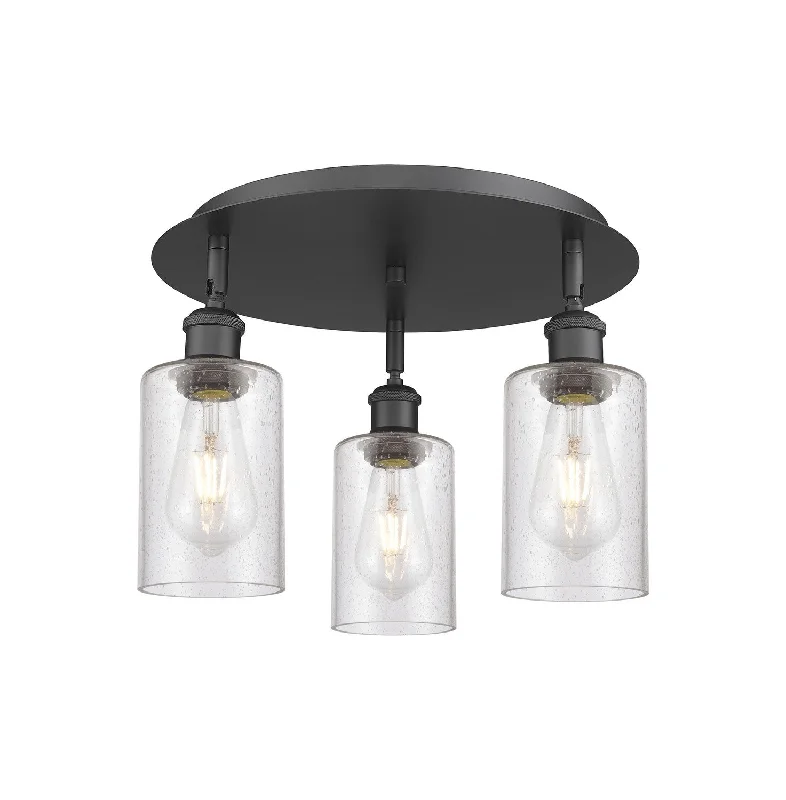 Industrial Flood Lighting for Outdoor Loading DocksDowntown Urban Three Light Flush Mount Industrial Flood Lighting for Outdoor Loading DocksDowntown Urban Three Light Flush Mount