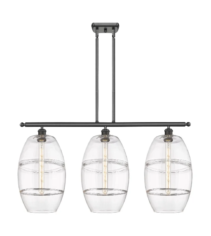 Industrial Lighting for Textile MillsBallston Three Light Island Pendant