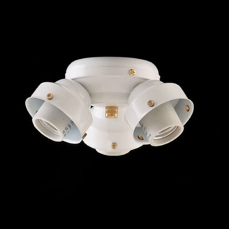 Track lighting for illuminating walkwaysY-306CG-WH - Concord Fans Light Kit