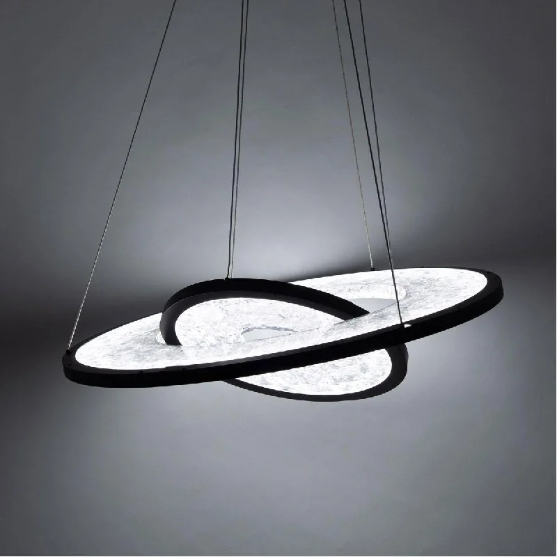 Energy - Efficient Industrial Lighting for Cost - SavingsJupiter 27 in. 2 Lights LED Pendant Light Black Finish Energy - Efficient Industrial Lighting for Cost - SavingsJupiter 27 in. 2 Lights LED Pendant Light Black Finish