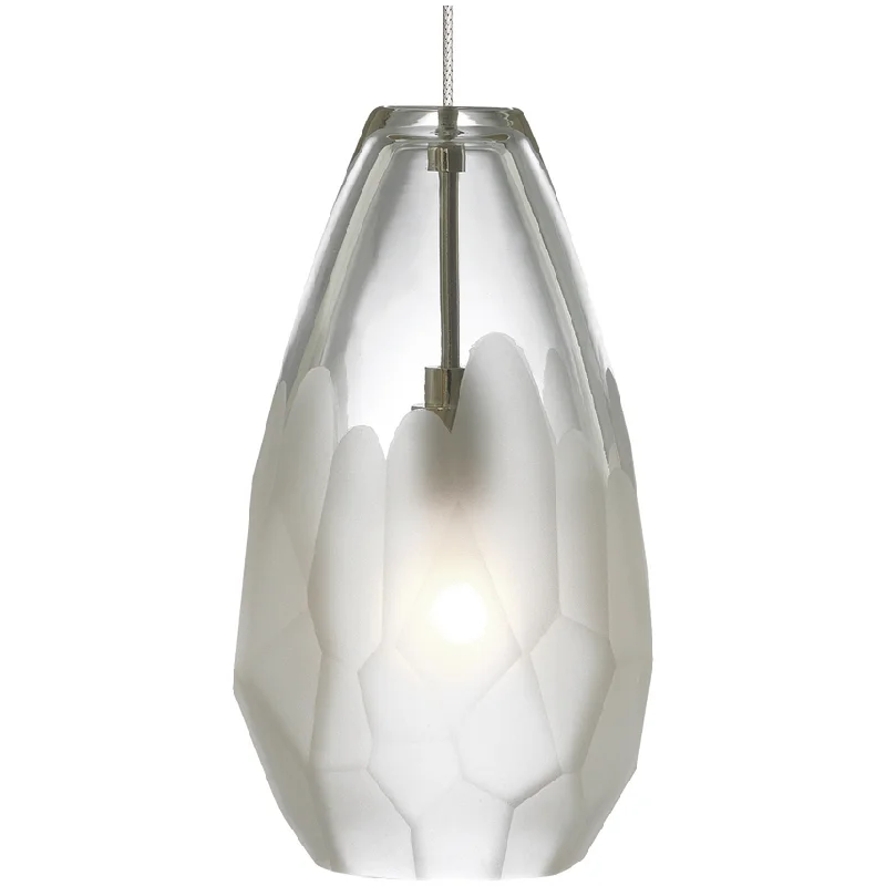 Track lighting with a brushed nickel finishBriolette Pendant MonoRail