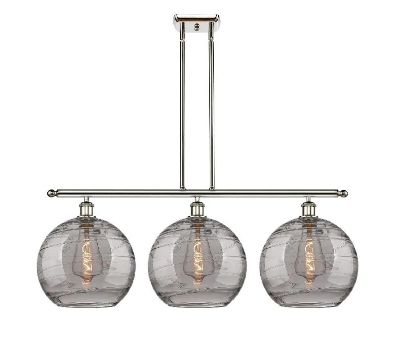 Industrial Lighting for Metal Fabrication ShopsBallston Three Light Island Pendant