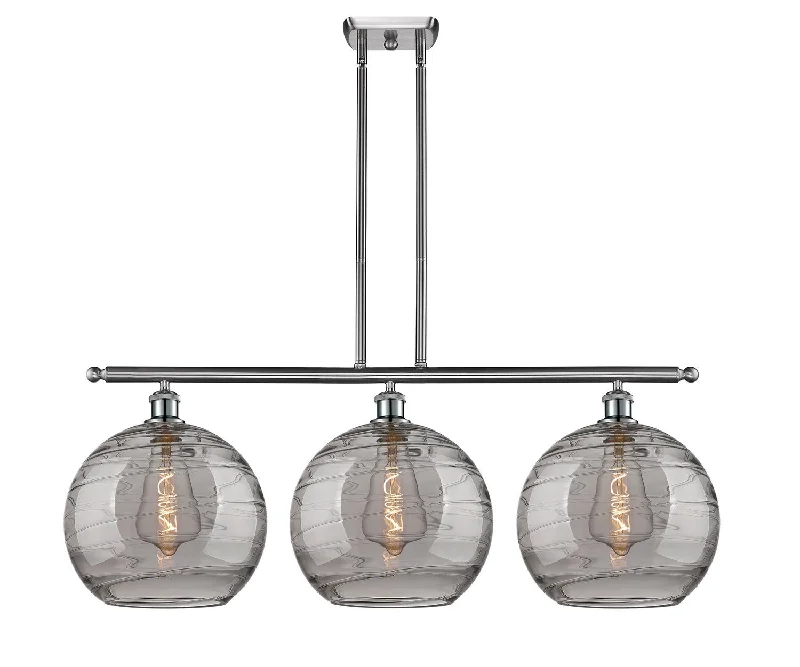 Industrial Lighting with High CRI (Color Rendering Index) for True Color PerceptionBallston Three Light Island Pendant