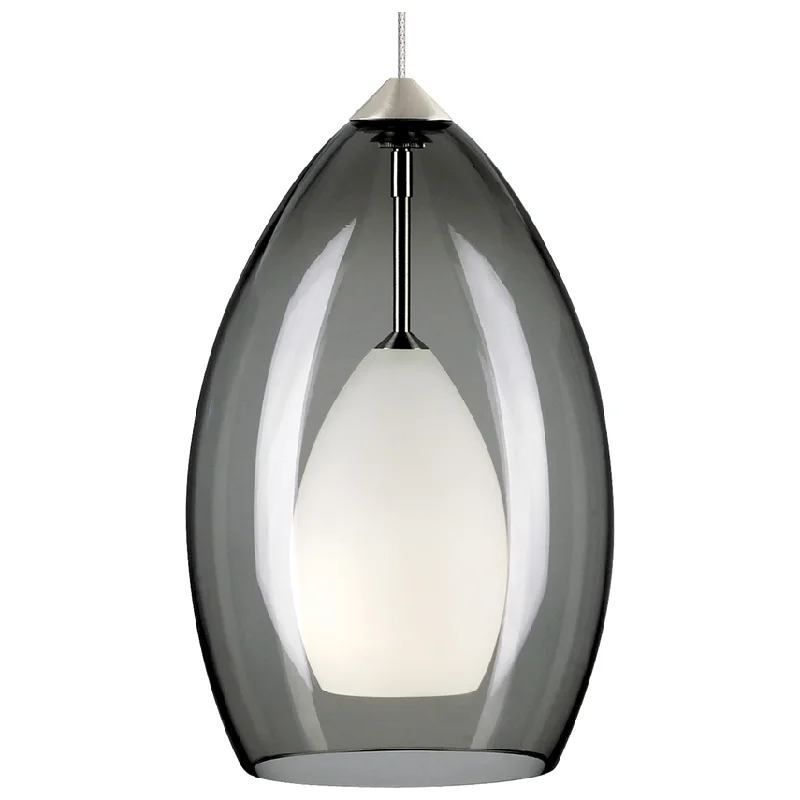 Contemporary track lighting in black finishFire Pendant MonoRail