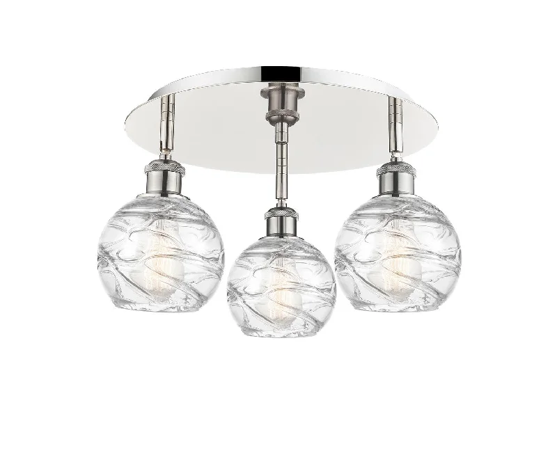 Industrial Flood Lighting for Outdoor Loading DocksDowntown Urban Three Light Flush Mount Industrial Flood Lighting for Outdoor Loading DocksDowntown Urban Three Light Flush Mount