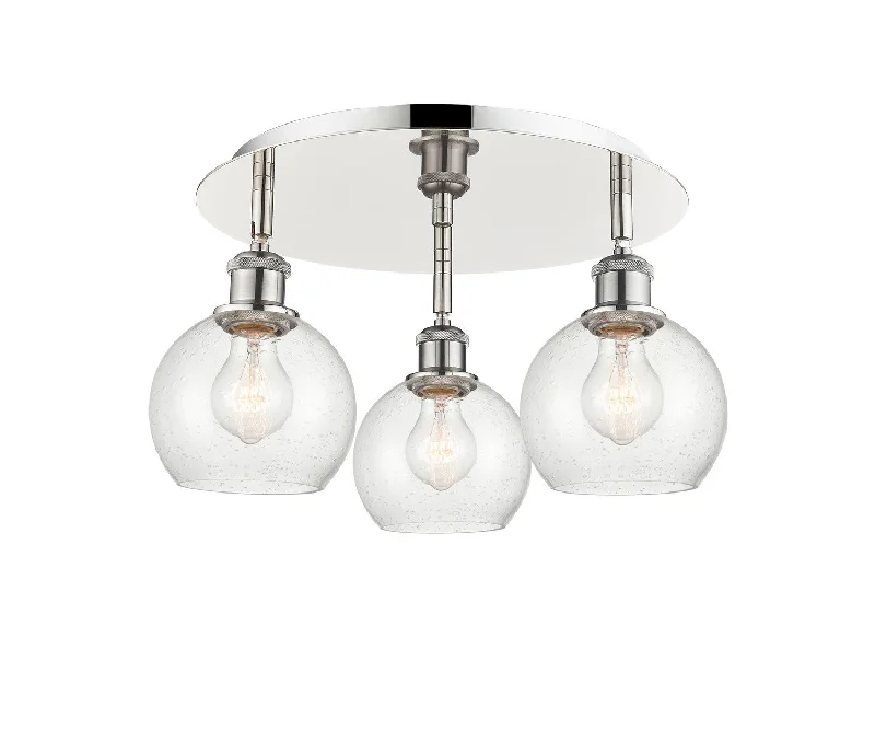 Industrial Lighting for Woodworking FactoriesDowntown Urban Three Light Flush Mount Industrial Lighting for Woodworking FactoriesDowntown Urban Three Light Flush Mount