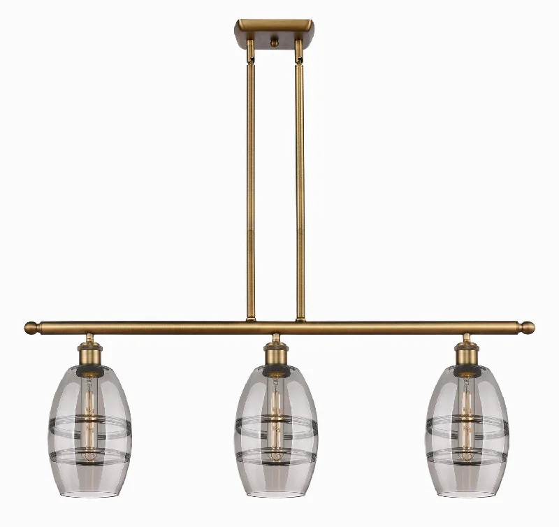 Industrial Lighting for Pharmaceutical ManufacturingBallston Three Light Island Pendant