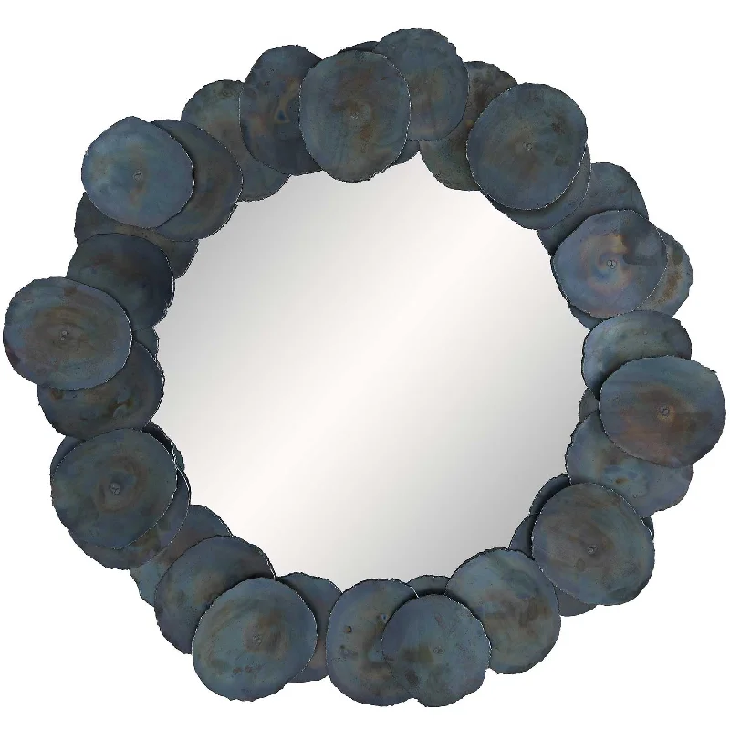 Track lighting for enhancing the architectureKensey Discs Mirror