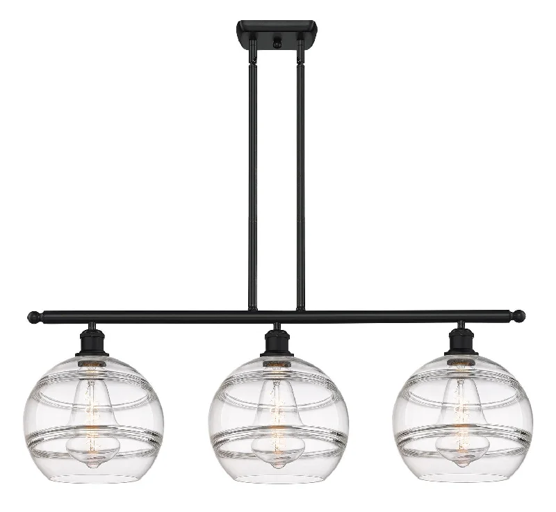 Industrial Flood Lighting for Outdoor Loading DocksBallston Three Light Island Pendant