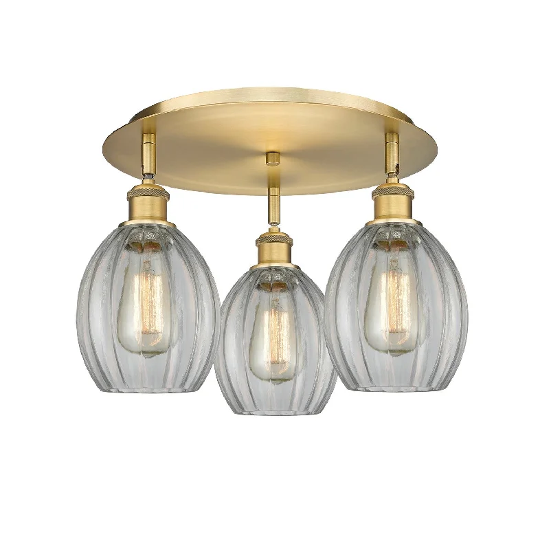 Industrial Task Lighting for Precision WorkstationsDowntown Urban Three Light Flush Mount Industrial Task Lighting for Precision WorkstationsDowntown Urban Three Light Flush Mount