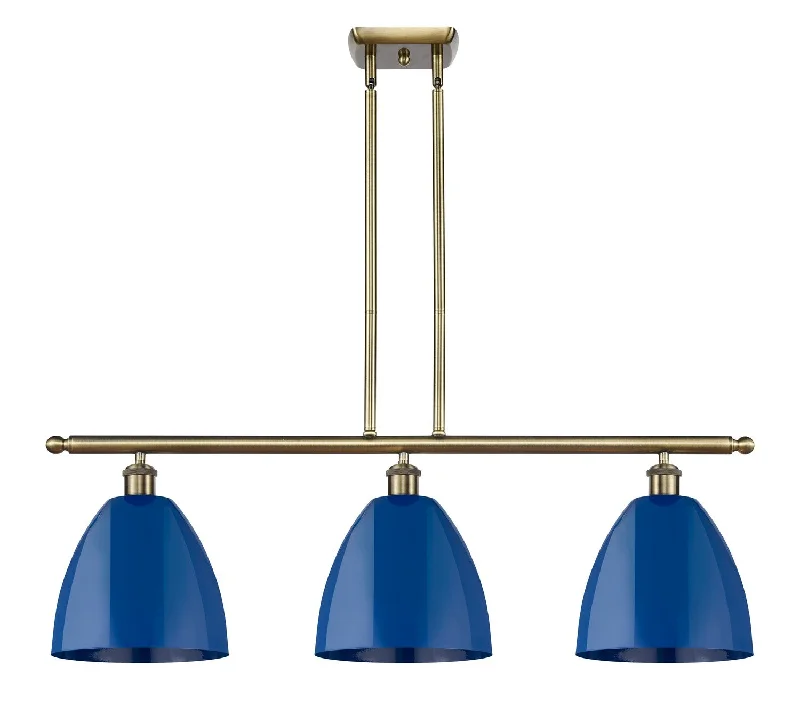 Industrial Lighting for Textile MillsBallston Three Light Island Pendant