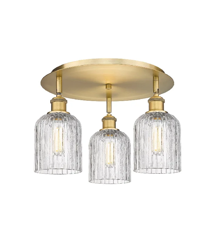 Corrosion - Resistant Industrial Lighting for Coastal FactoriesDowntown Urban Three Light Flush Mount Corrosion - Resistant Industrial Lighting for Coastal FactoriesDowntown Urban Three Light Flush Mount
