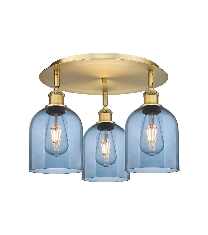 Industrial Emergency Lighting for Safety in FactoriesDowntown Urban Three Light Flush Mount Industrial Emergency Lighting for Safety in FactoriesDowntown Urban Three Light Flush Mount