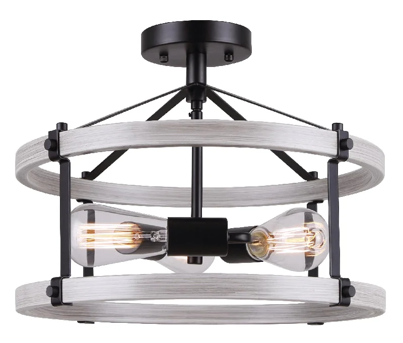 Track lighting for adding a touch of eleganceCanarm ISF1094A03BBG Joelle Modern Farmhouse Semi-Flush Mount Track lighting for adding a touch of eleganceCanarm ISF1094A03BBG Joelle Modern Farmhouse Semi-Flush Mount