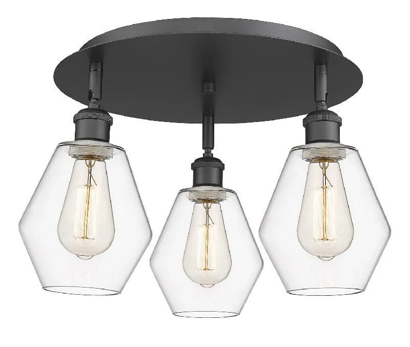 Industrial Emergency Lighting for Safety in FactoriesDowntown Urban Three Light Flush Mount Industrial Emergency Lighting for Safety in FactoriesDowntown Urban Three Light Flush Mount