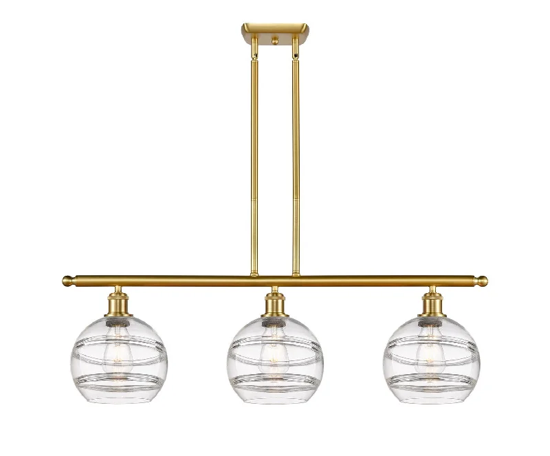 Industrial Task Lighting for Precision WorkstationsBallston Three Light Island Pendant