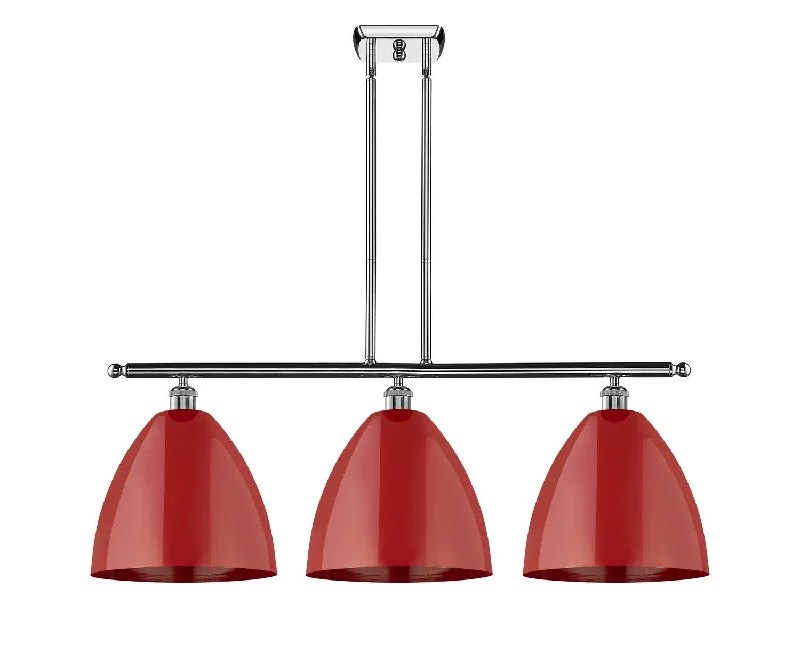 Industrial Exit Sign Lighting for Quick EvacuationBallston Three Light Island Pendant