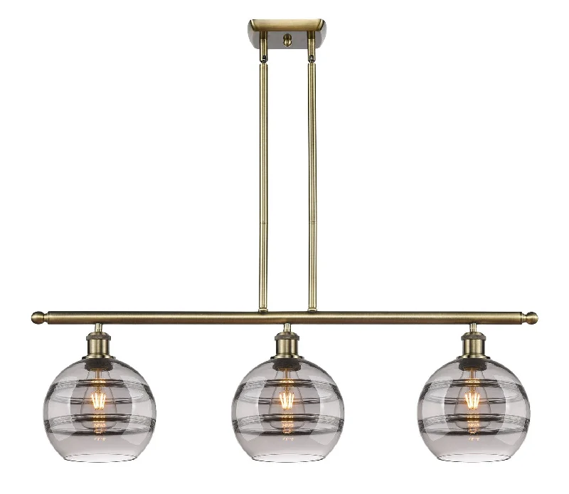 Corrosion - Resistant Industrial Lighting for Coastal FactoriesBallston Three Light Island Pendant