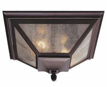 Track lighting for updating office lobbiesX2124-BRZ - Bronze 2Lt Flush Mount