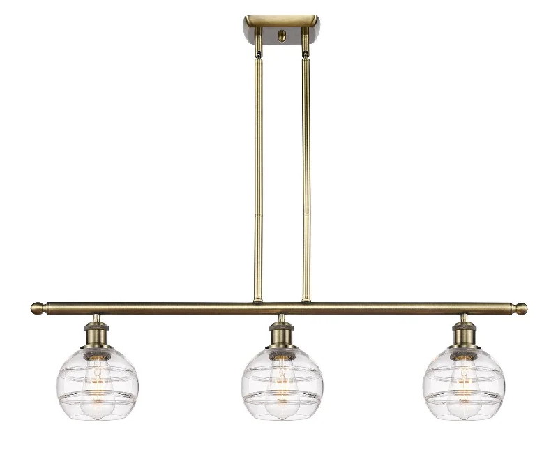 Corrosion - Resistant Industrial Lighting for Coastal FactoriesBallston Three Light Island Pendant