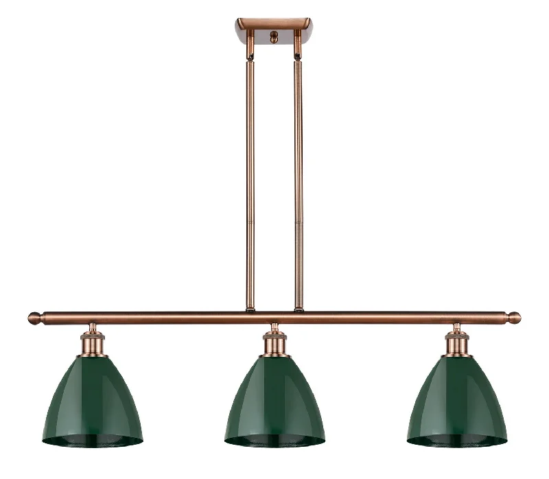 Industrial Task Lighting for Precision WorkstationsBallston Three Light Island Pendant