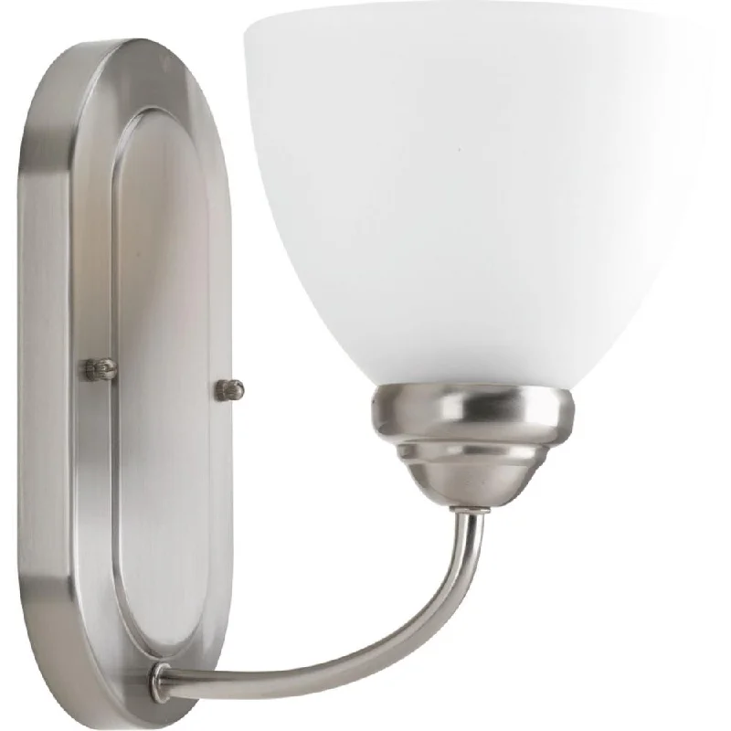 Modern track lighting with LED bulbsP2913-09 - 1LT 100W(M) BN HEART SCONCE