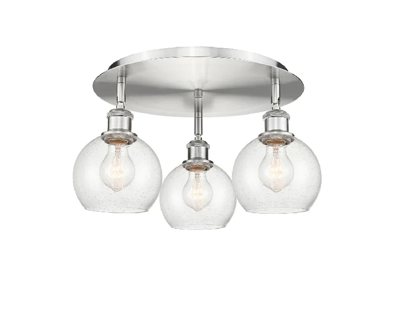 Color - Tunable Industrial Lighting for Special ApplicationsDowntown Urban Three Light Flush Mount Color - Tunable Industrial Lighting for Special ApplicationsDowntown Urban Three Light Flush Mount