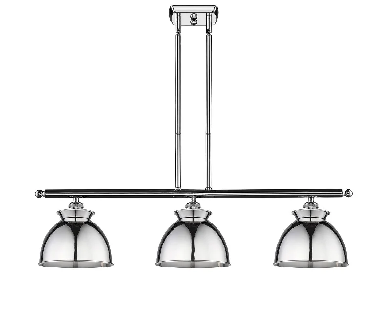 Industrial Lighting for Metal Fabrication ShopsBallston Three Light Island Pendant