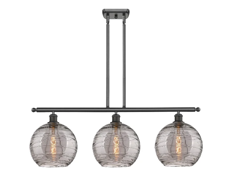 Industrial Ceiling - Mounted Lighting for Assembly PlantsBallston Three Light Island Pendant