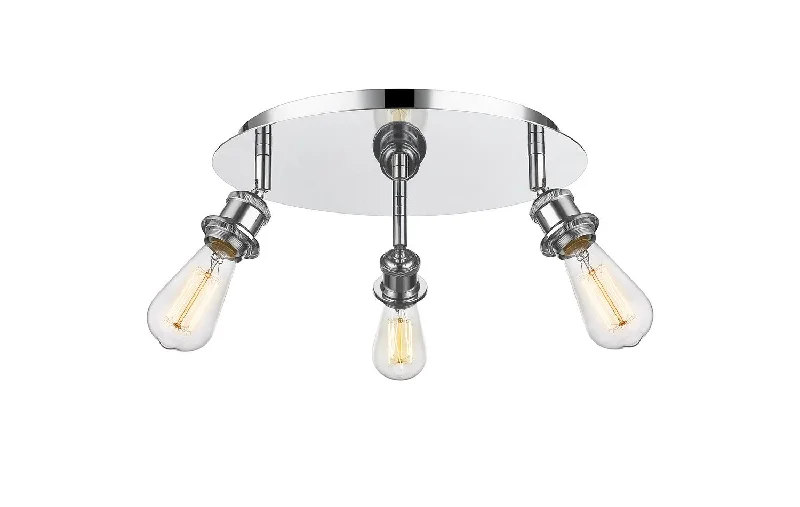 Color - Tunable Industrial Lighting for Special ApplicationsDowntown Urban Three Light Flush Mount Color - Tunable Industrial Lighting for Special ApplicationsDowntown Urban Three Light Flush Mount
