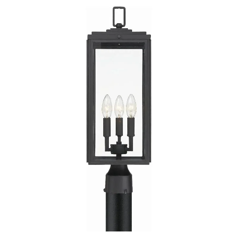 Modern track lighting with LED bulbsByron Outdoor Post Mount