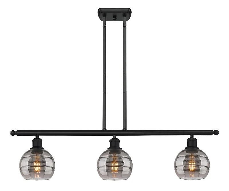 Industrial Lighting for Textile MillsBallston Three Light Island Pendant