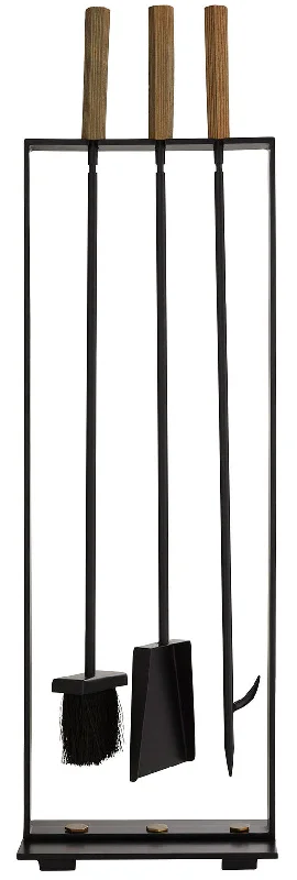 Track lighting for accentuating artworksLandt Fireplace Tool Set