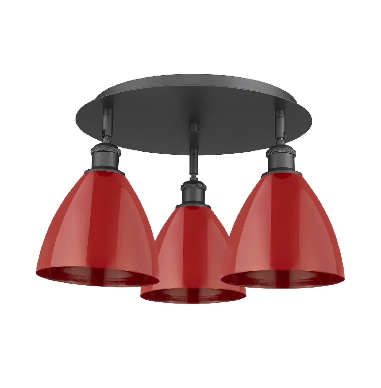 Industrial Lighting for Woodworking FactoriesDowntown Urban Three Light Flush Mount Industrial Lighting for Woodworking FactoriesDowntown Urban Three Light Flush Mount