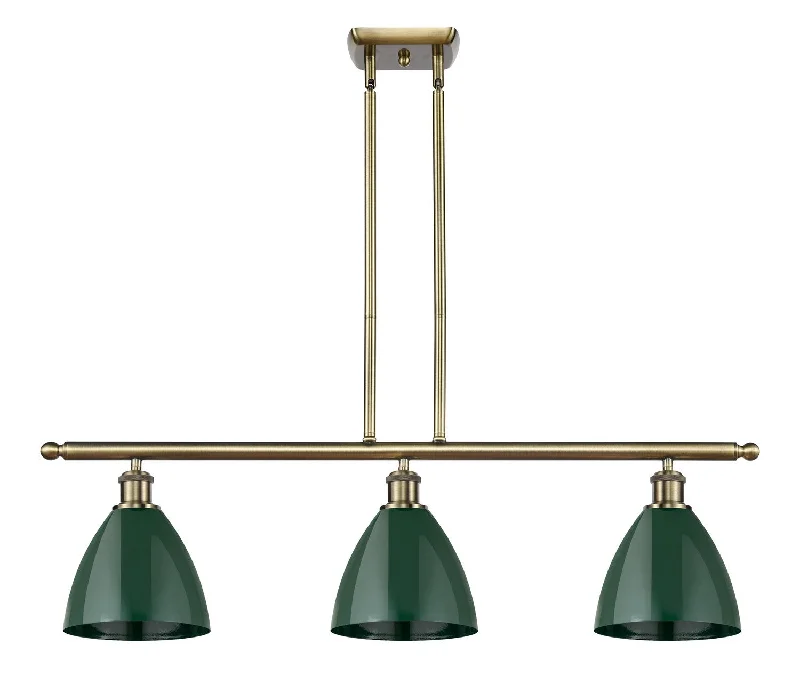 Industrial Lighting for Automotive Manufacturing PlantsBallston Three Light Island Pendant