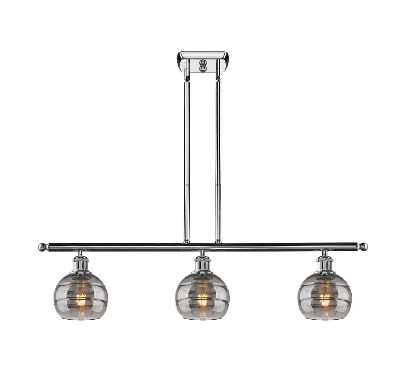 Industrial Ceiling - Mounted Lighting for Assembly PlantsBallston Three Light Island Pendant Industrial Ceiling - Mounted Lighting for Assembly PlantsBallston Three Light Island Pendant