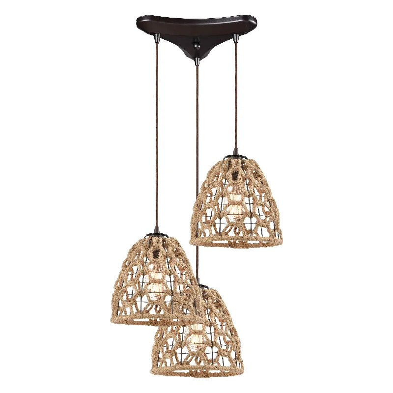 Track lighting for high - ceiling spacesCoastal Inlet 12" Wide 3-Light Pendant