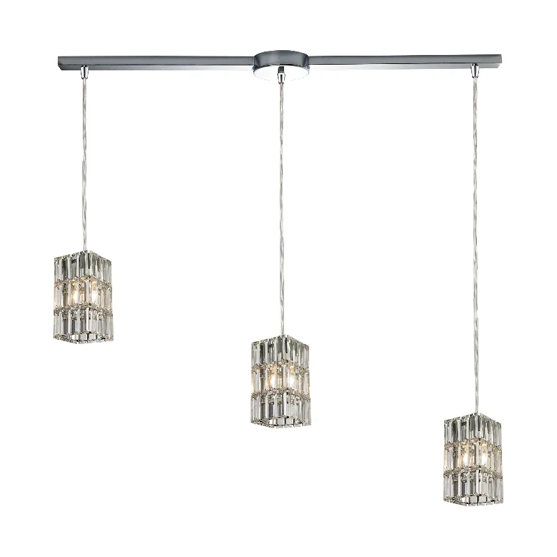 Adjustable track lighting for living roomsCynthia 36" Wide 3-Light Pendant