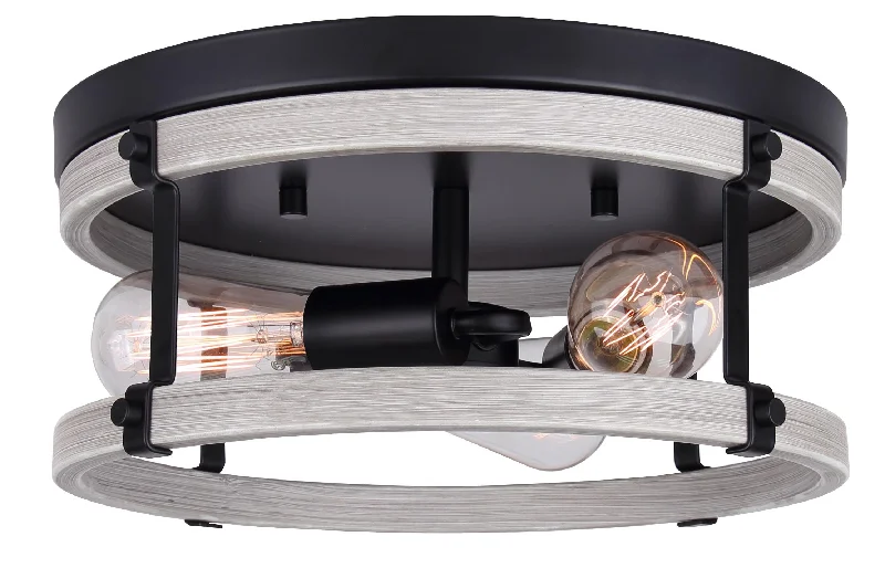 Track lighting for illuminating walkwaysCanarm IFM1094A14BBG Joelle Black and Gray Modern Farmhouse Flush Mount Light Track lighting for illuminating walkwaysCanarm IFM1094A14BBG Joelle Black and Gray Modern Farmhouse Flush Mount Light