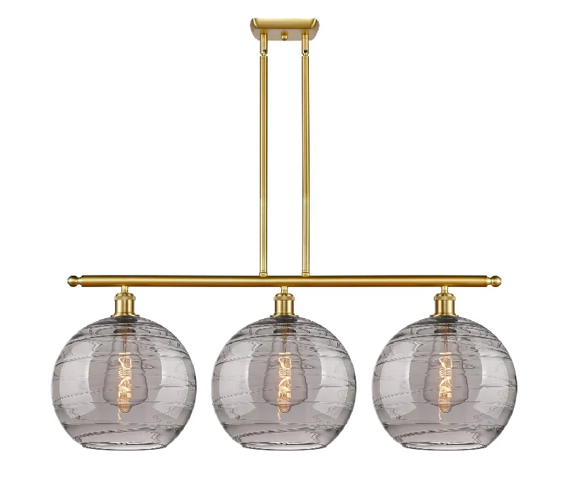 Industrial Ceiling - Mounted Lighting for Assembly PlantsBallston Three Light Island Pendant