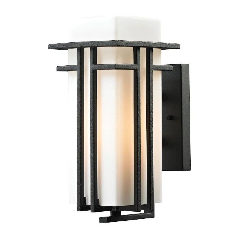 Industrial - style track lighting for loftsCroftwell 12" High 1-Light Outdoor Sconce Industrial - style track lighting for loftsCroftwell 12" High 1-Light Outdoor Sconce