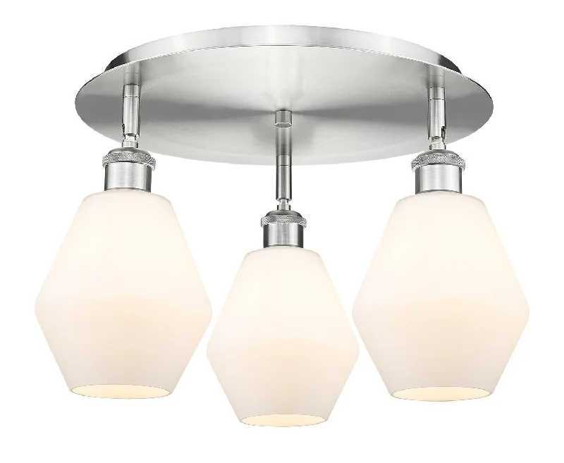 Industrial Lighting for Food Processing FactoriesDowntown Urban Three Light Flush Mount Industrial Lighting for Food Processing FactoriesDowntown Urban Three Light Flush Mount