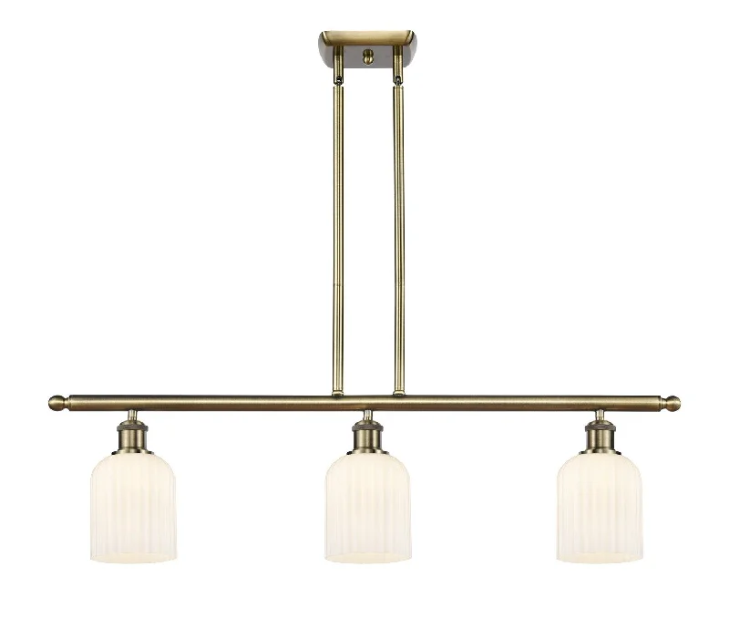 Dust - Resistant Industrial Lighting for Dirty WorkspacesBallston Three Light Island Pendant