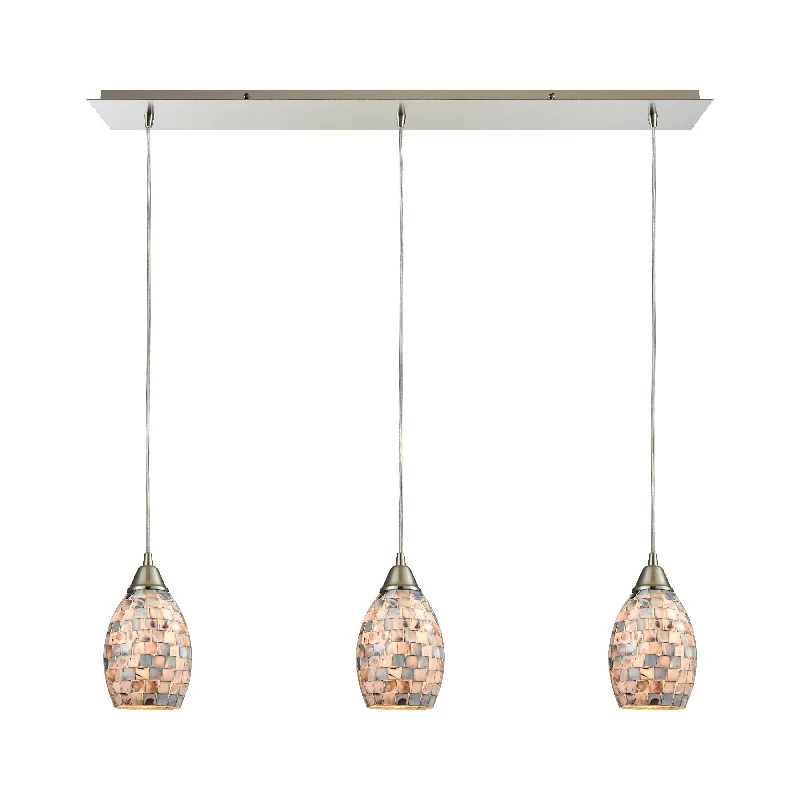 Track lighting for small apartmentsCapri 36" Wide 3-Light Pendant