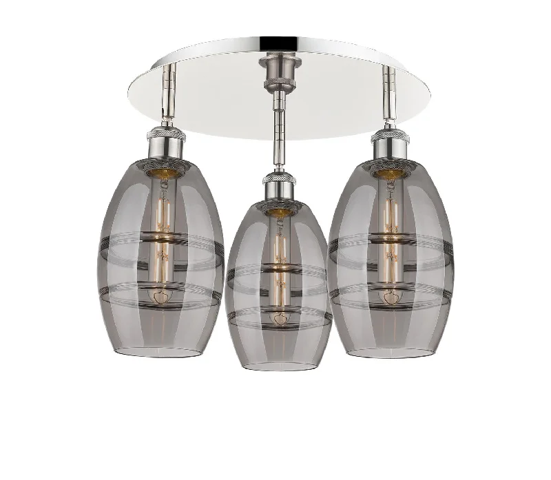 Color - Tunable Industrial Lighting for Special ApplicationsDowntown Urban Three Light Flush Mount Color - Tunable Industrial Lighting for Special ApplicationsDowntown Urban Three Light Flush Mount