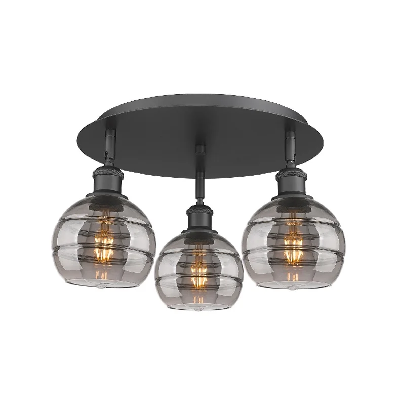 Industrial Lighting for Food Processing FactoriesDowntown Urban Three Light Flush Mount Industrial Lighting for Food Processing FactoriesDowntown Urban Three Light Flush Mount